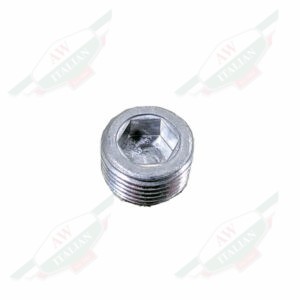 silver metal circle on white background