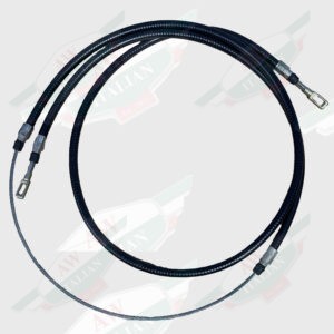 metal rubber wire on white background