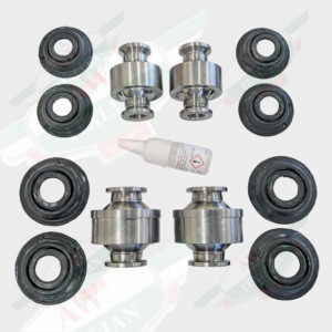 AW6360001 ferrari 360 430 ball joint upper lower metal with black rubber boots