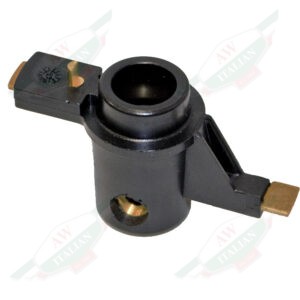Black Ferrari Distributor Rotor with white background