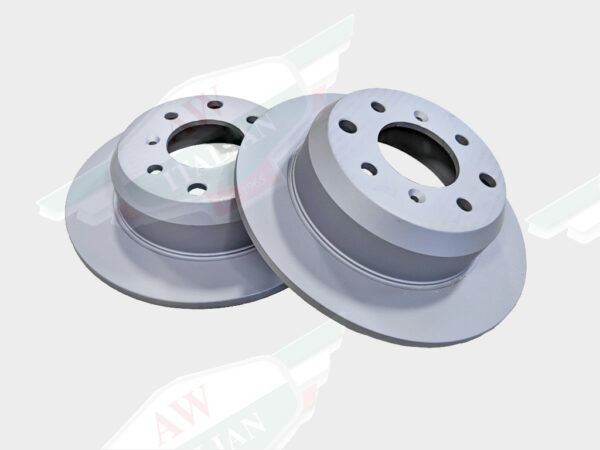 alfa 60516948 rear brake rotor grey coated spider gtv