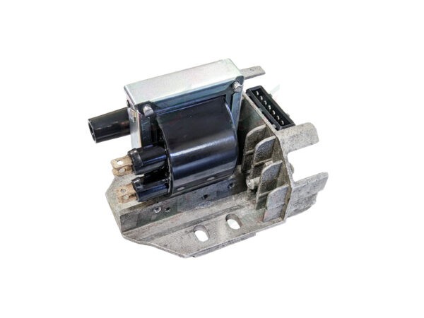 ferrari 124273R black ignition coil on metal bracket
