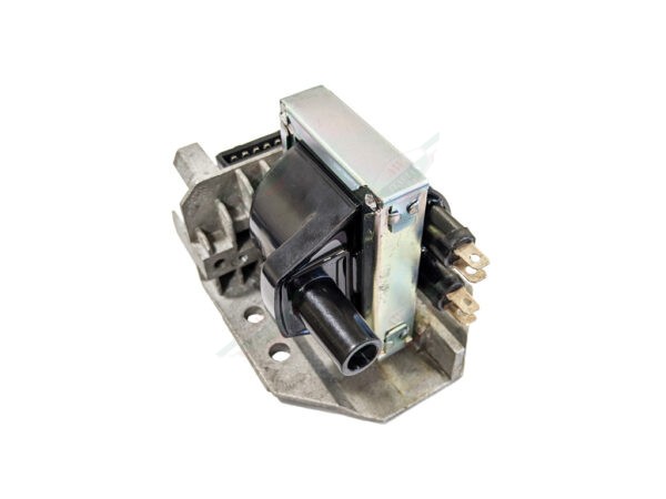 ferrari 124273R black ignition coil on metal bracket