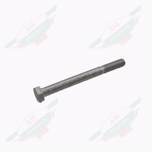 grey bolt on white background