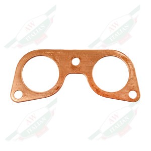 ferrari 147631 copper exhaust gasket 2 holes 3 bolts