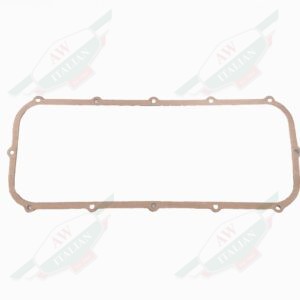brown gasket on white background