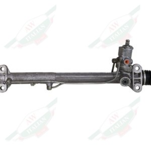 grey steering rack horizontal on white background