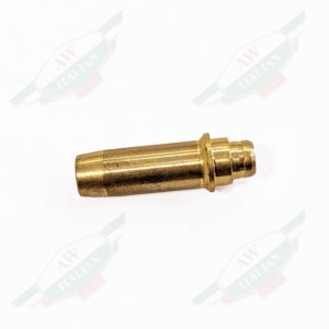 Gold Ferrari Intake Valve Guide Laying on Side