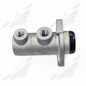 Grey Ferrari Clutch Master Cylinder Laying on Side with Black end cap