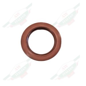 brown circular ring on white background