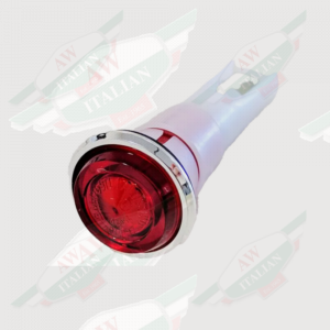 plastic red white light white backgorund