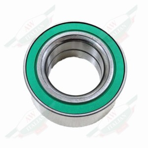 silver metal ring on white background