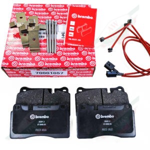 Black Ferrari Brembo Brake Pad Set