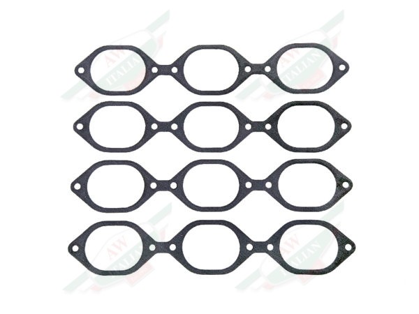 ferrari 324069 intake plenum manifold gasket set metal on white background