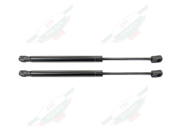 maserati 607726002 front hood bonnet lift support black shock pair
