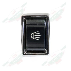70566 headlight switch black plastic rocker with chrome bezel