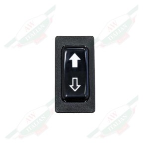 323350130 power seat sunroof switch black plastic rocker white arrows