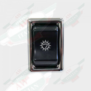 6071000 panel illumination switch black plastic rocker chrome bezel