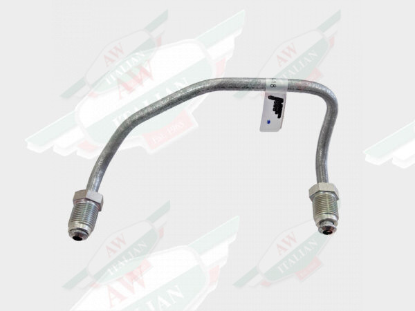 ferrari 218564 f1 pump tube metal hard line with threaded fittings