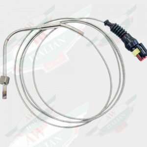 ferrari TSTCPLV12 exhaust thermocouple braided wire with black plastic connector