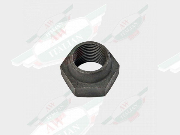 ferrari 124642 front wheel hub nut threaded black metal