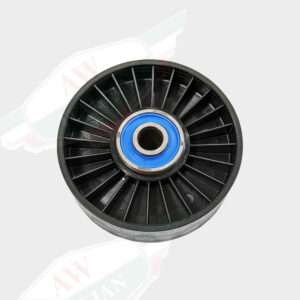 ferrari 227894 belt pulley black plastic with bearing