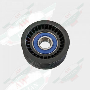 maserati 278950 belt pulley black plastic grooved blue seal