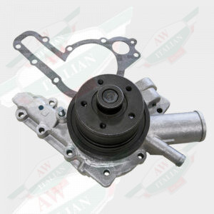 alfa 60713022 water pump silver black pulley with gasket