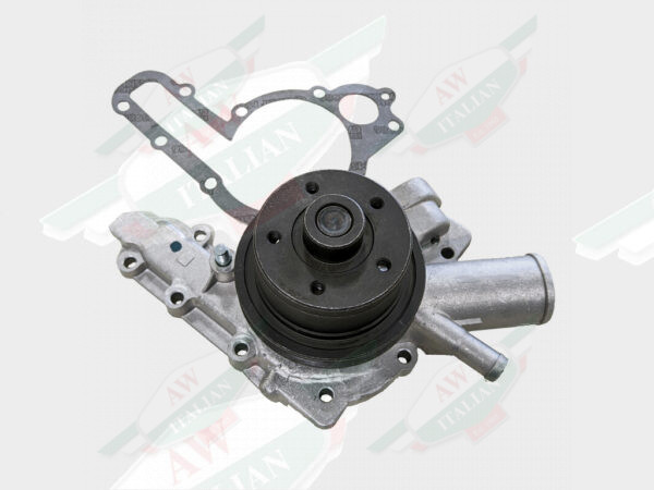 alfa 60713022 water pump silver black pulley with gasket