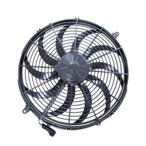 ferrari 173030 fan blades black spiral with metal grate cage